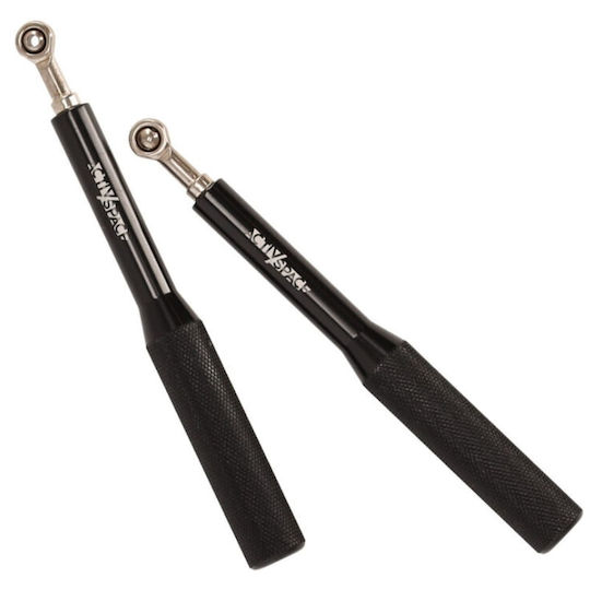 Pro Fitness Aluminium Springseil Lagerung Schwarz S04