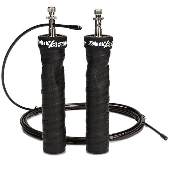 Adjustable Boxing Jump Rope Bearings Weights Black S01