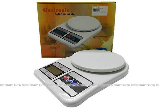 Factory Digital Kitchen Scale up to 7kg White