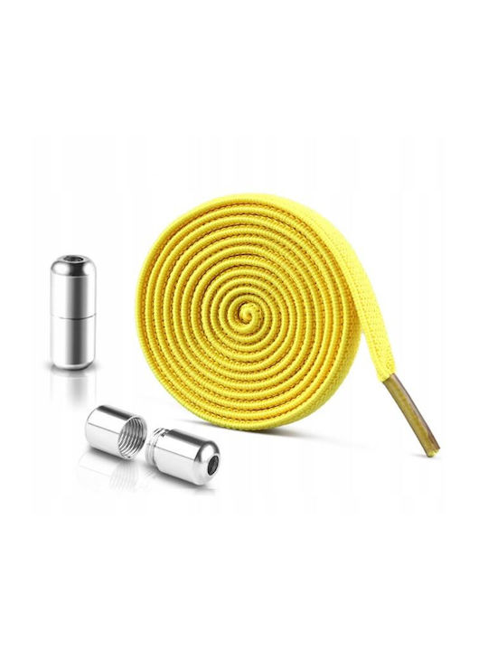 Ecarla Elastic No-tie Shoelaces Yellow 2pcs