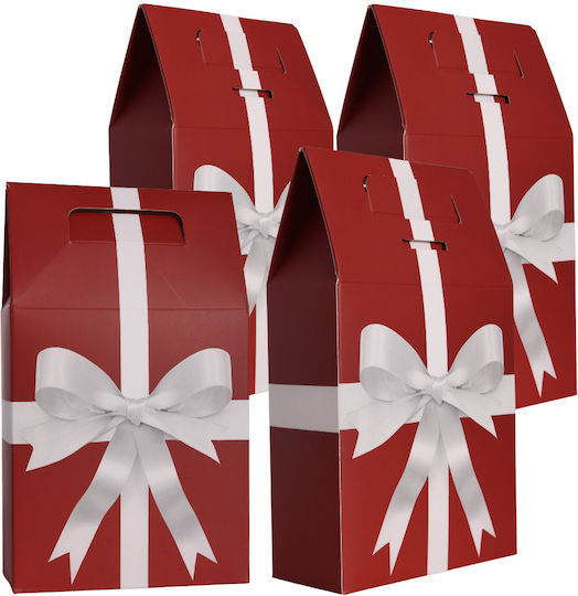 Mona Paper Christmas Gift Bag 22x7x15cm 4 Pieces