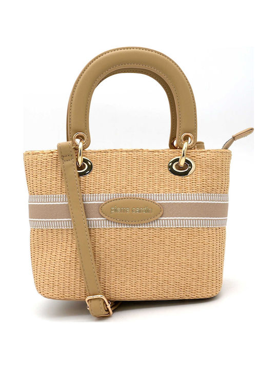 Straw Women's Shoulder Bag Beige
