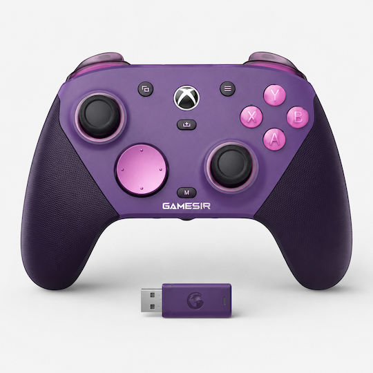 Gamesir G7 Pro Ασύρματο & Ενσύρματο Gamepad με Hall Effect Sticks για Android / PC / Xbox One / Xbox Series Μωβ