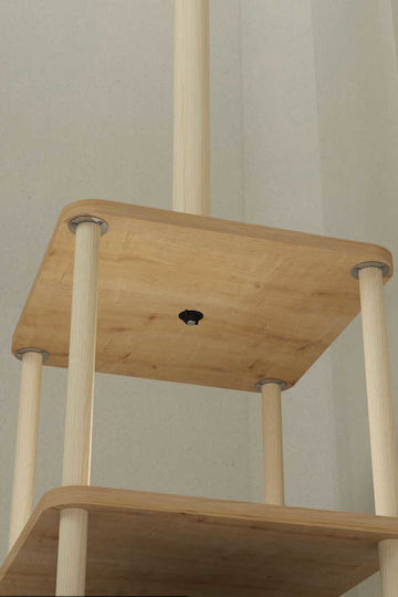 SteweHome Cuiere Pom Din Lemn Maro 160cm