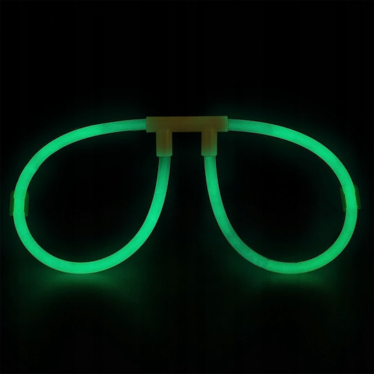 Glow Stick Glasses Glowing In Dark Carnival