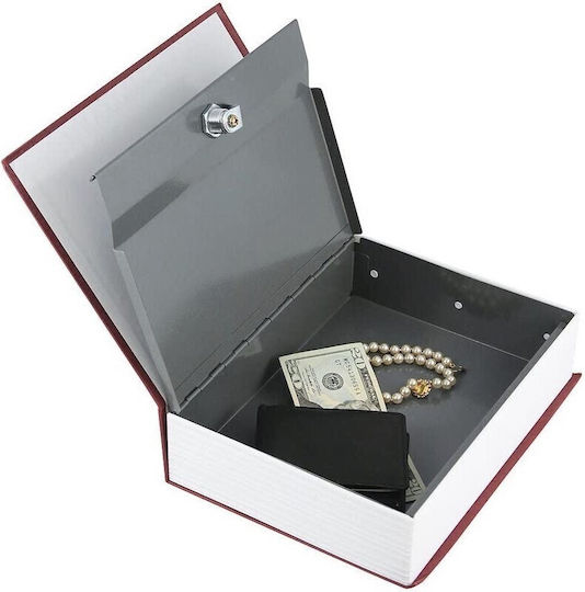 Βιβλίο Χρηματοκιβώτιο Με Κλειδαριά 5.5x5.5x5.5cm