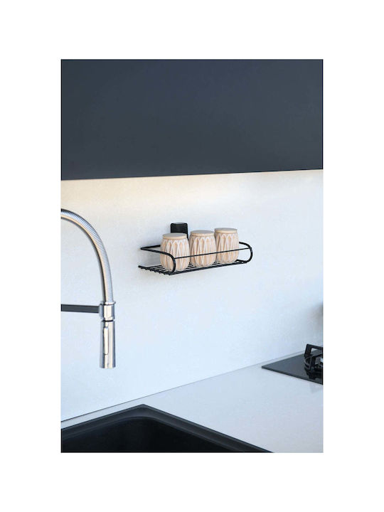 SteweHome Wall-Mounted With Sticker Inox Black