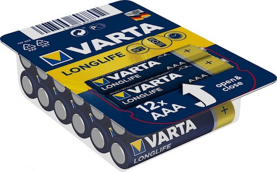 Varta Alkaline Batteries Long Life AAA Varta 6pcs