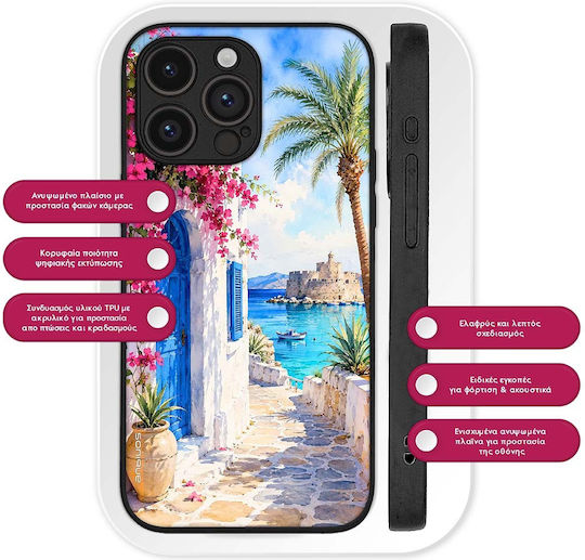 Калъф Sonique Greek Island Muse Series Motorla Moto G35 5g Улица Родос