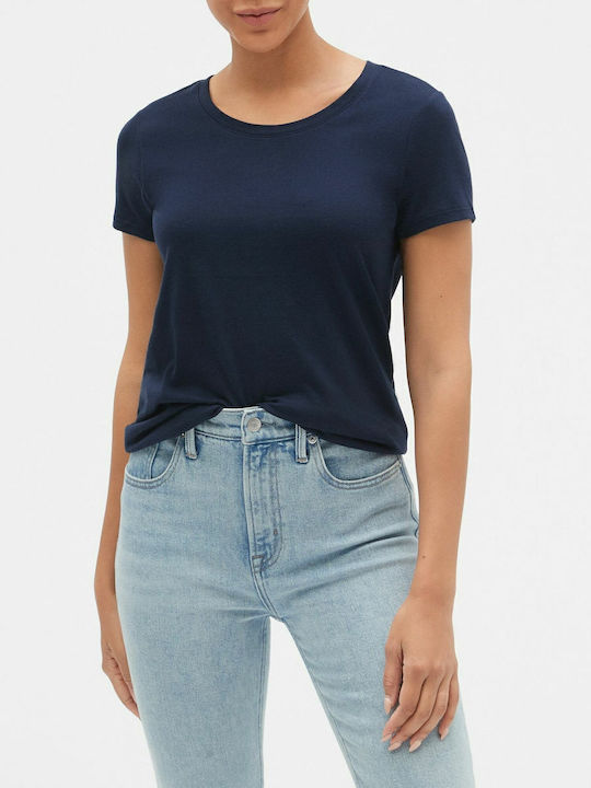Damen T-Shirt Marineblau