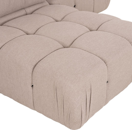 Shifter Colțar Canapea Bej 290x196x76cm