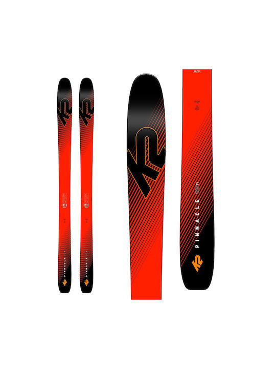 K2 Pinnacle 105 TI Ανδρικά Πέδιλα Σκι σε Πορτοκαλί Χρώμα