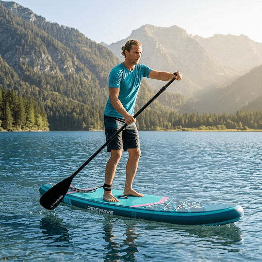 Ridewave AeroFlow 10.6' Inflatable SUP Board with Length 3.2m Blue
