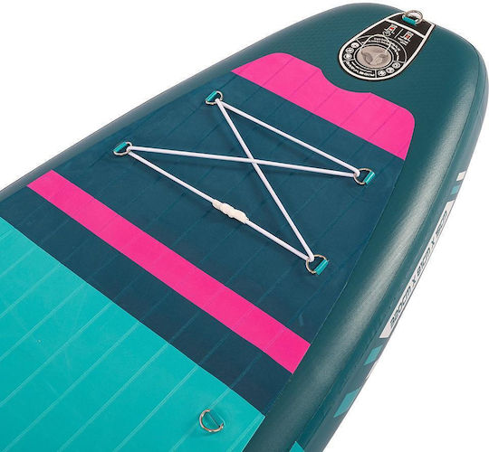 Ridewave AeroFlow 10.6' Inflatable SUP Board with Length 3.2m Blue