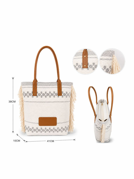 Frottee Strandtasche Grau RZ555-5