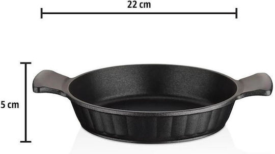 SteweHome Set Tigăi din Fontă 2 Bucăți