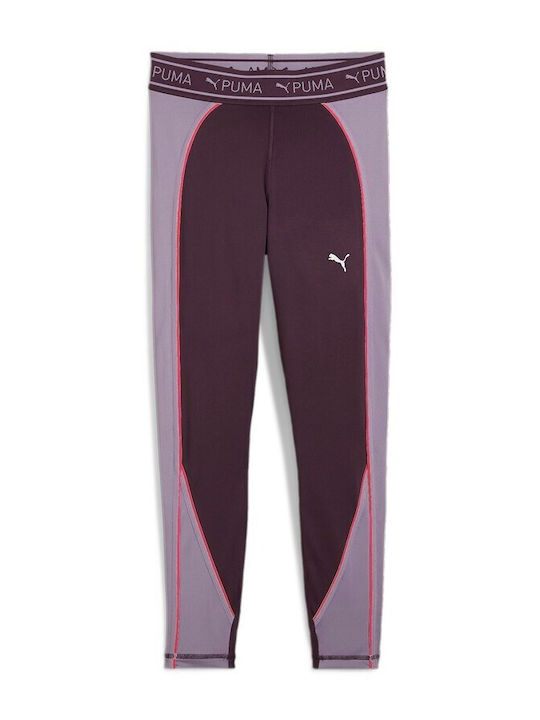 Women's Cropped Training Legging Purple