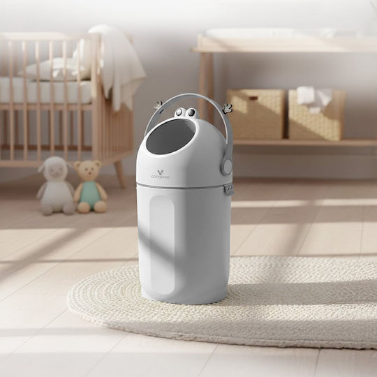 Cangaroo Diaper Disposal Bin White