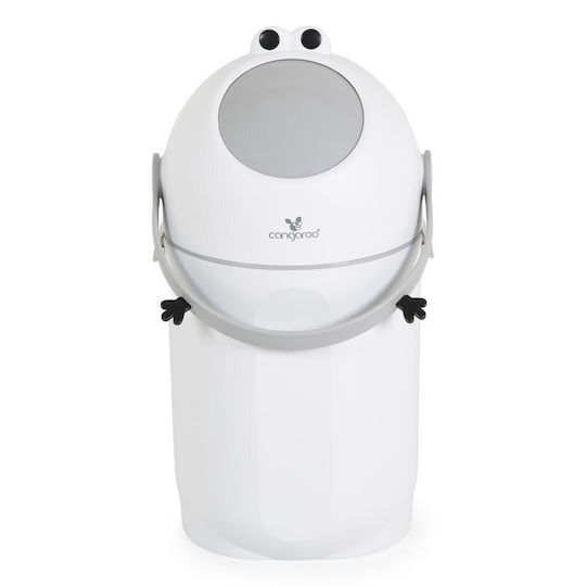 Cangaroo Diaper Disposal Bin White