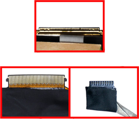 Screen Flex Cable for Asus Tuf Gaming Fx506 Series Fx506h Fx506hc Fx506hcb Fx506he Fx566 Fx566h1