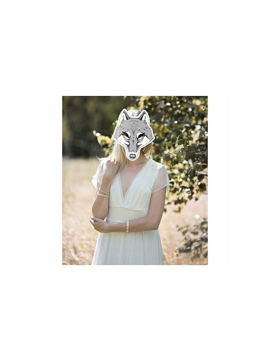Wolfess Maske 26x29 Cm 1 Stück