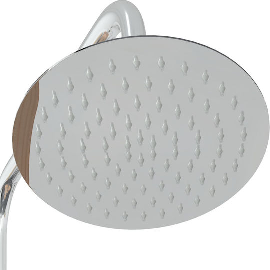 vidaXL Pool Shower 76x223 cm Brown