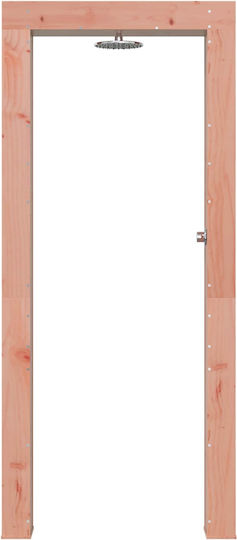 vidaXL Pool Shower 99x23x226 cm Brown