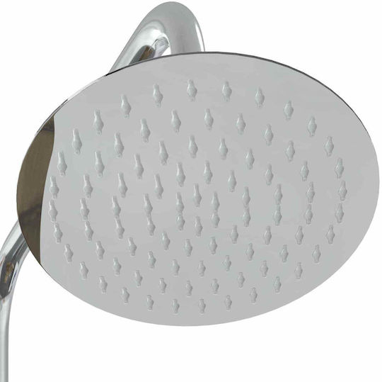 vidaXL Ντουζιέρα Πισίνας 19x246εκ. Καφέ
