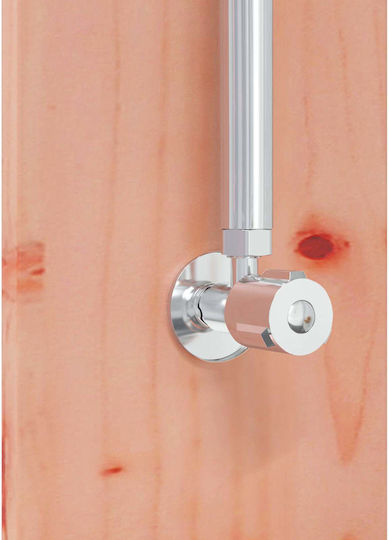 vidaXL Pool Shower 19x246 cm Brown