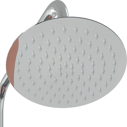 vidaXL Pool Shower 19x246 cm Brown