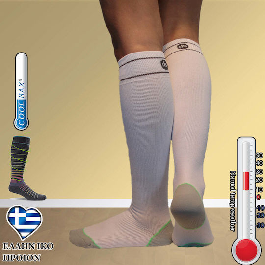 Dimi Socks Dimi Socks Medizinische Kompressionsstrümpfe Graduierte Kompression Klasse 1 Weiße
