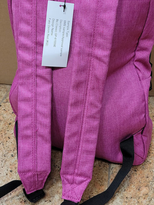 Herlitz Be.bag Σχολική Τσάντα Πλάτης Ροζ
