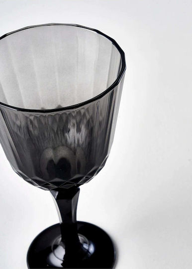 SteweHome Set Gläser Rotwein Glas Grau 310ml 6 Stück