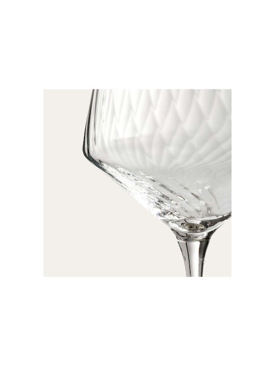 SteweHome SteweHome Glas Wein- und Rotweinglas in Roter Farbe 490ml
