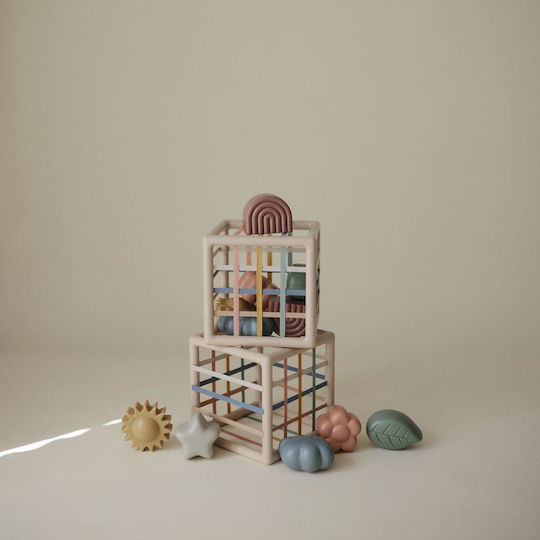Mushie Shape Sorting Toy for 10+ Months