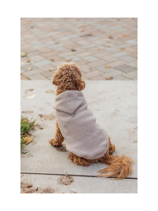 Carson Hoodie Hundeshirt Sand XXS 18 cm