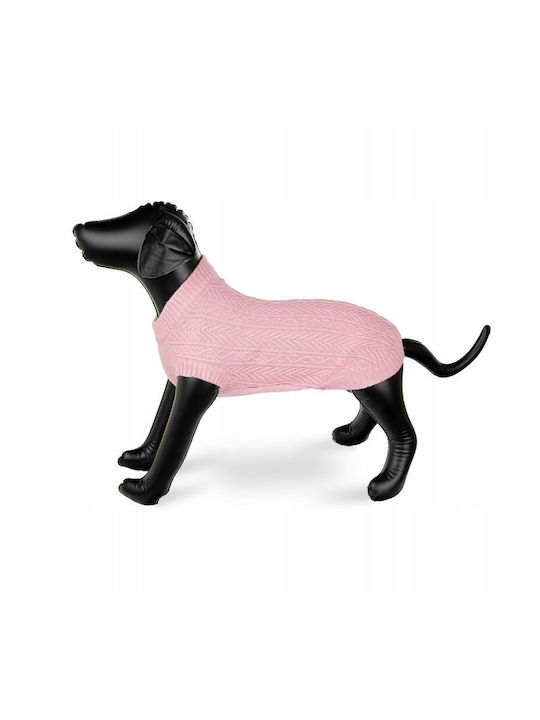 Sweater Dog Pink Size L 45
