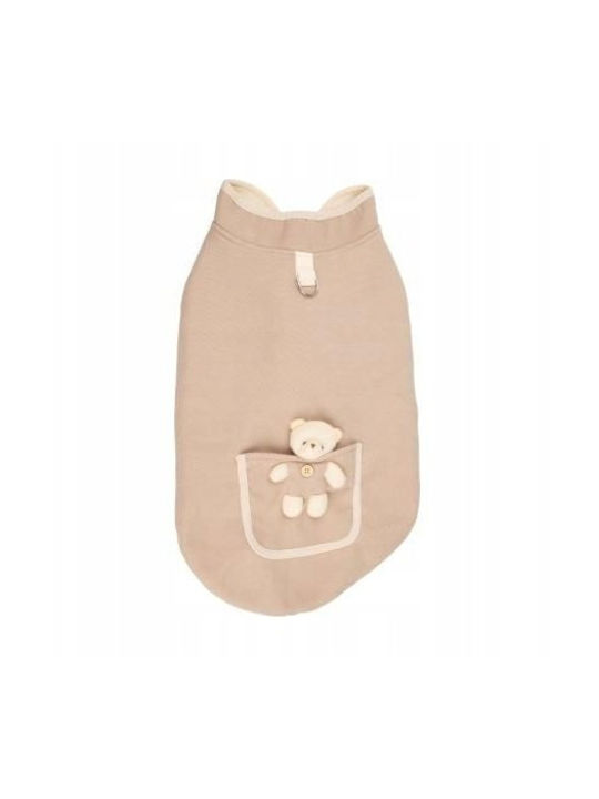 Sweatshirt Beiges Teddy Bear Hundeshirts Größe L 45