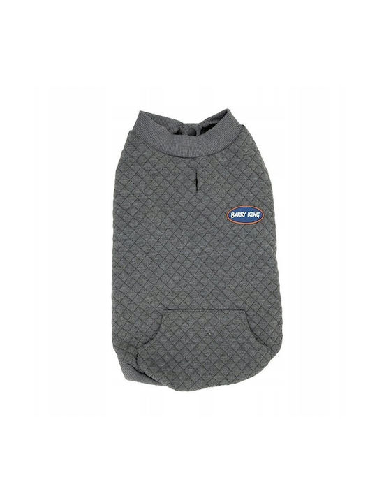 Sweatshirt Dog Gray Quilted Size L 45