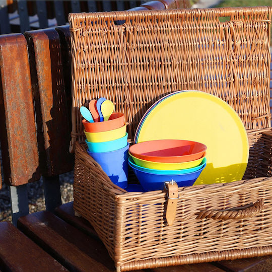 Nora Lollipop Camping Dish Set 16-piece Koziol