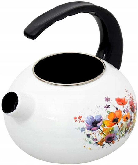 Non-electric Kettle From 2393 Enamel Maki 2.2 L