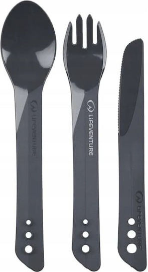 Ellipse 4-piece Set Kfs Bowl Plate Mug Graphite
