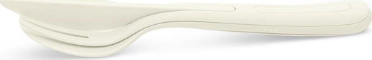 Koziol 3-piece Cutlery Set Klikk White 4003525