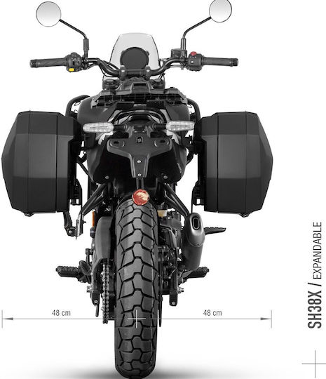 Side Case Racks R0hm46if 3p System Royal Enfield Himalayan Mana Black 450 '26 Shad