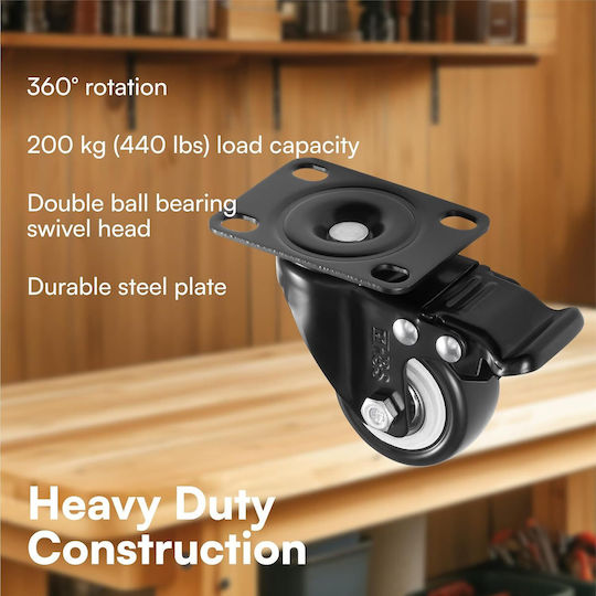 H&S Collection 8260001000074 Ρόδα από Καουτσούκ