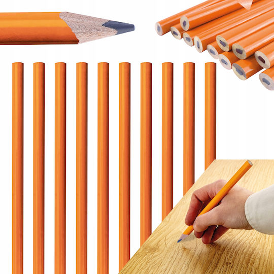 Vergionic Carpenter Bleistift 18cm Konstruktionszeichnung Set 12 Stück Holz