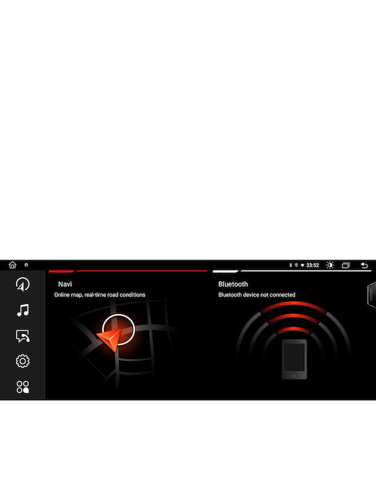 Digital IQ Car Audio System for BMW E60 2008-2011 Bluetooth USB AUX WiFi GPS Apple CarPlay Android Auto with 8.8" Touch Screen