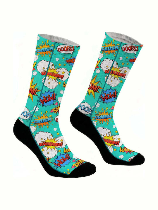 #doyoudaresocks Κάλτσες Τιρκουάζ #doyoudaresocks Κάλτσες Τιρκουάζ