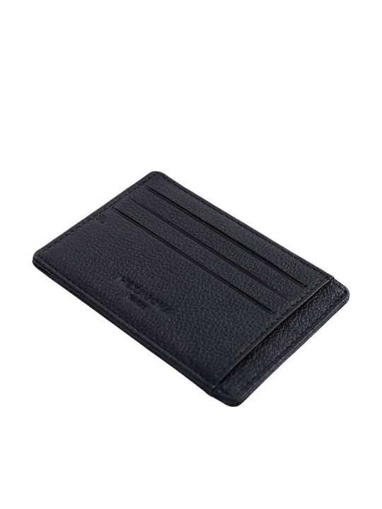 Leather Men's Wallet with RFID Black