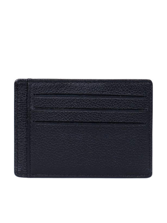 Leather Men's Wallet with RFID Black